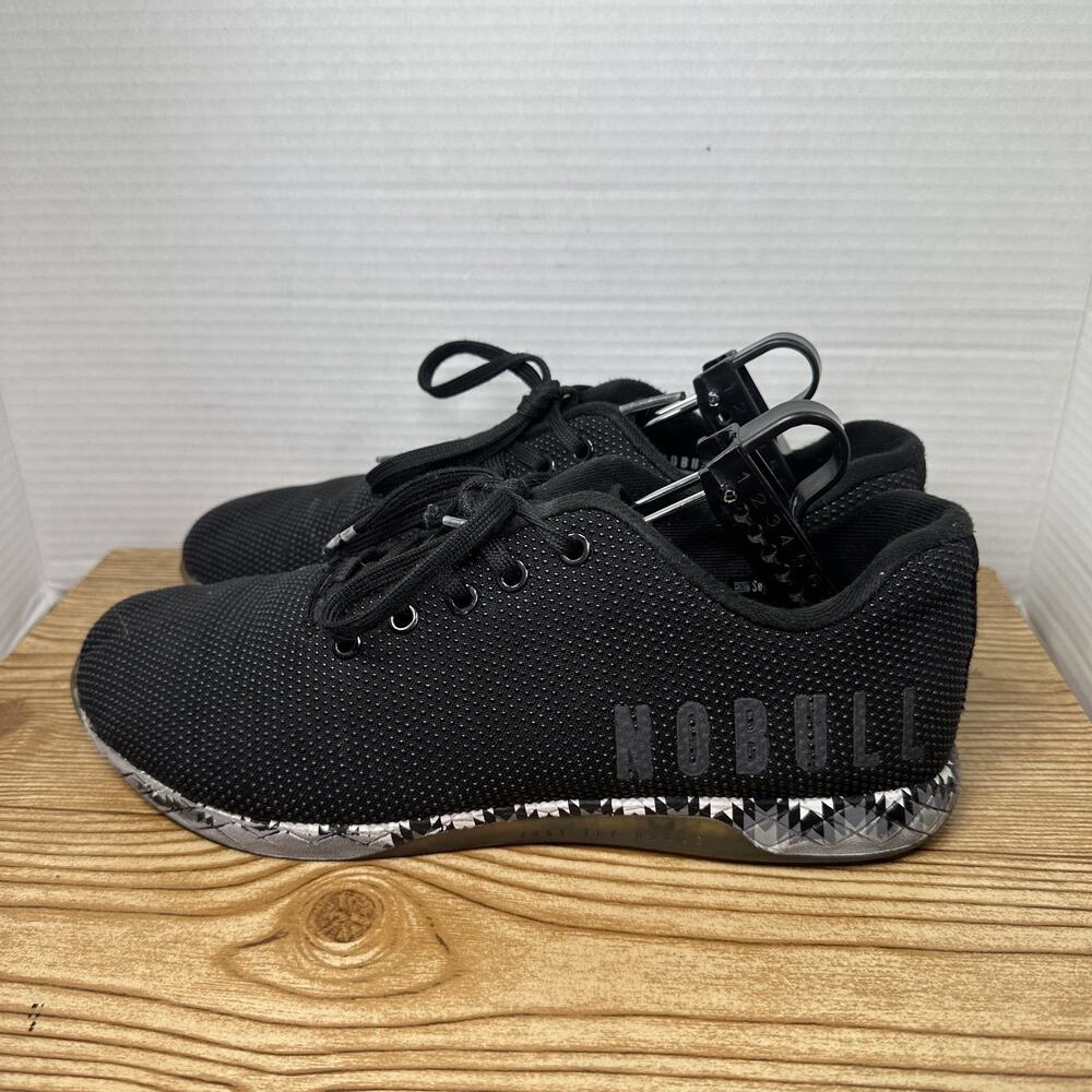 Nobull Shoes Men Size 10 Black Superfabric Trainers Workout Gym Sneakers